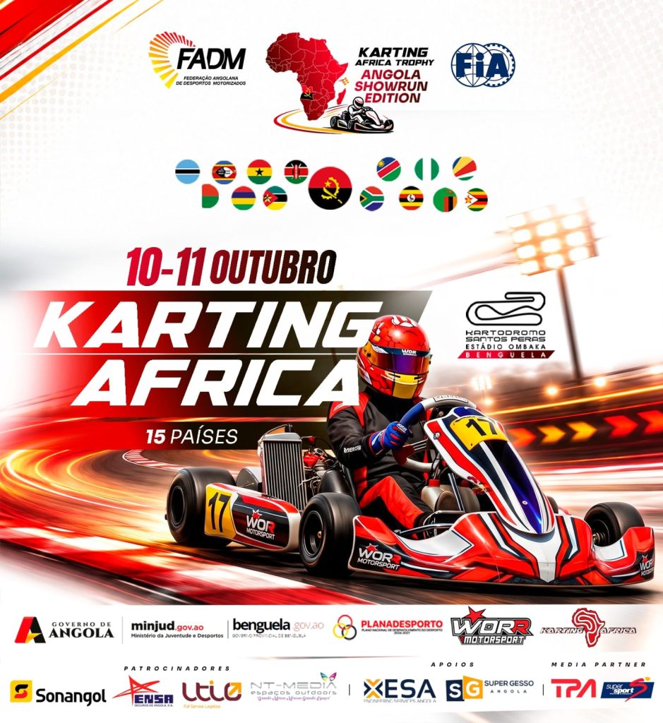 Karting Africa Trophy – Angola Showrun Edition em Benguela